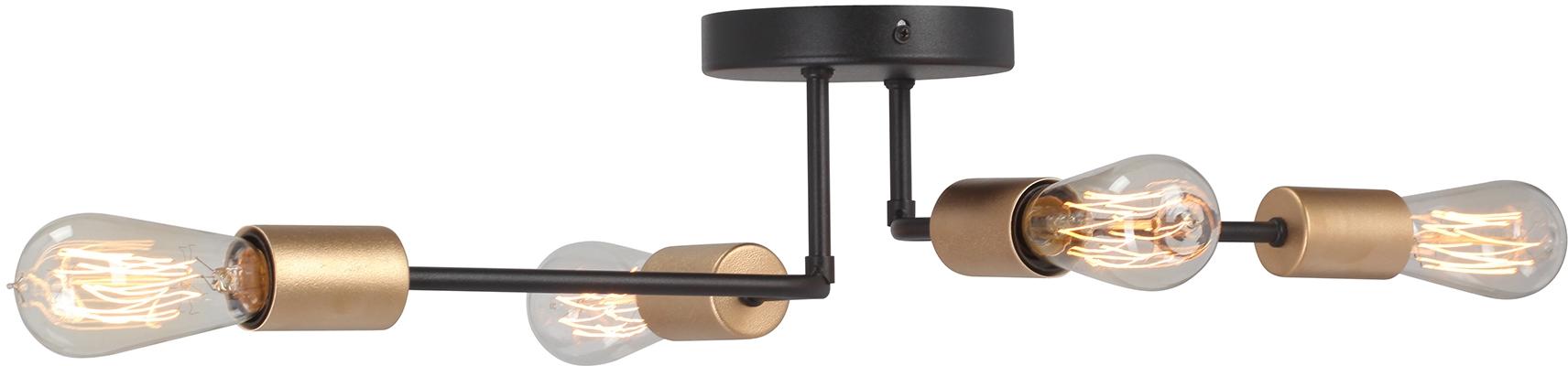 Изображение товара Потолочная люстра на штанге Vitaluce V3005-1/4PL стиль лофт Россия