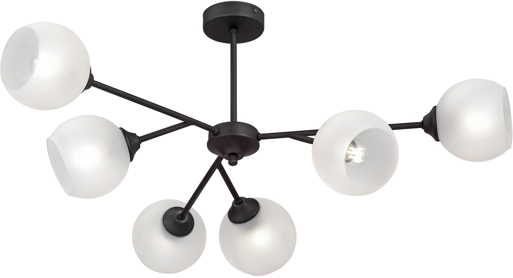 Изображение товара Потолочная люстра молекулы Vitaluce V3791-1/6PL 6xE27 240Вт модерн