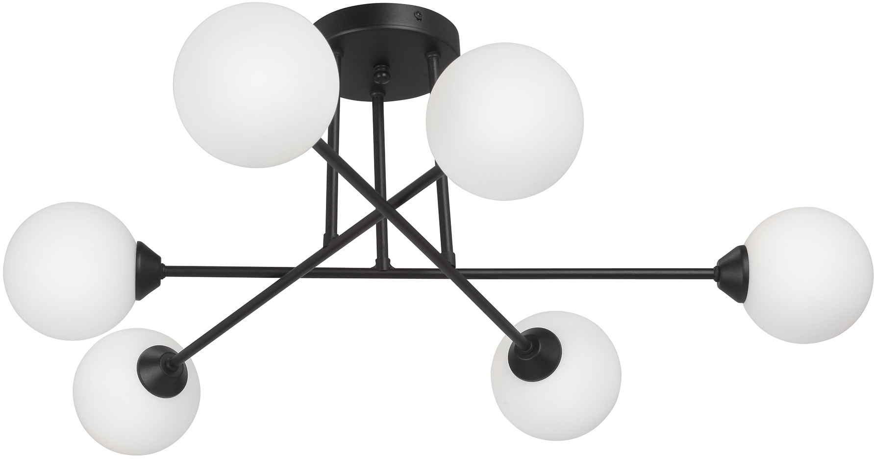 Изображение товара Потолочная люстра Vitaluce V3931-1/6PL 6xG9 современный стиль для гостиной