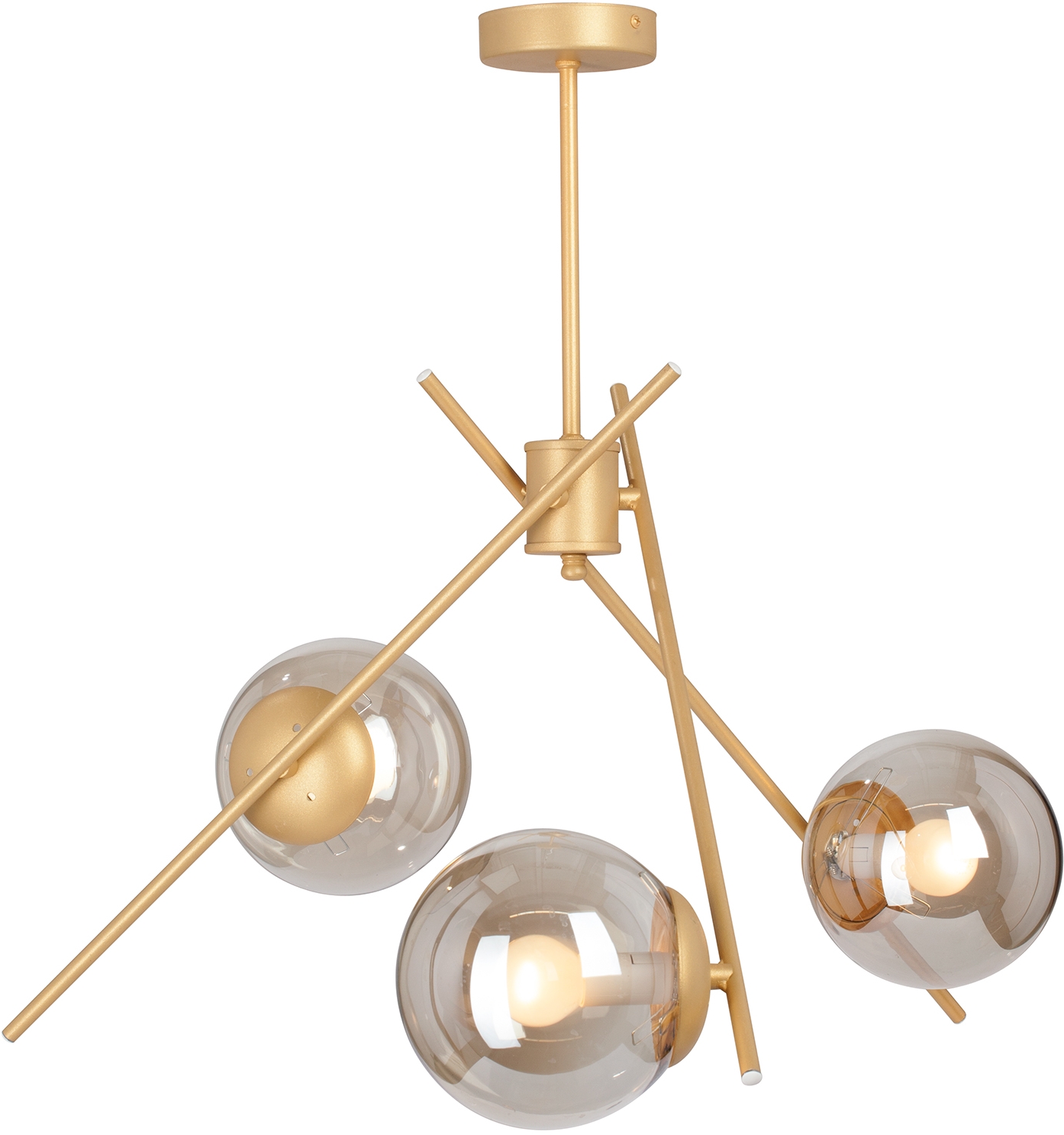 Изображение товара Потолочная люстра на штанге Vitaluce V4057-8/3PL в форме шара