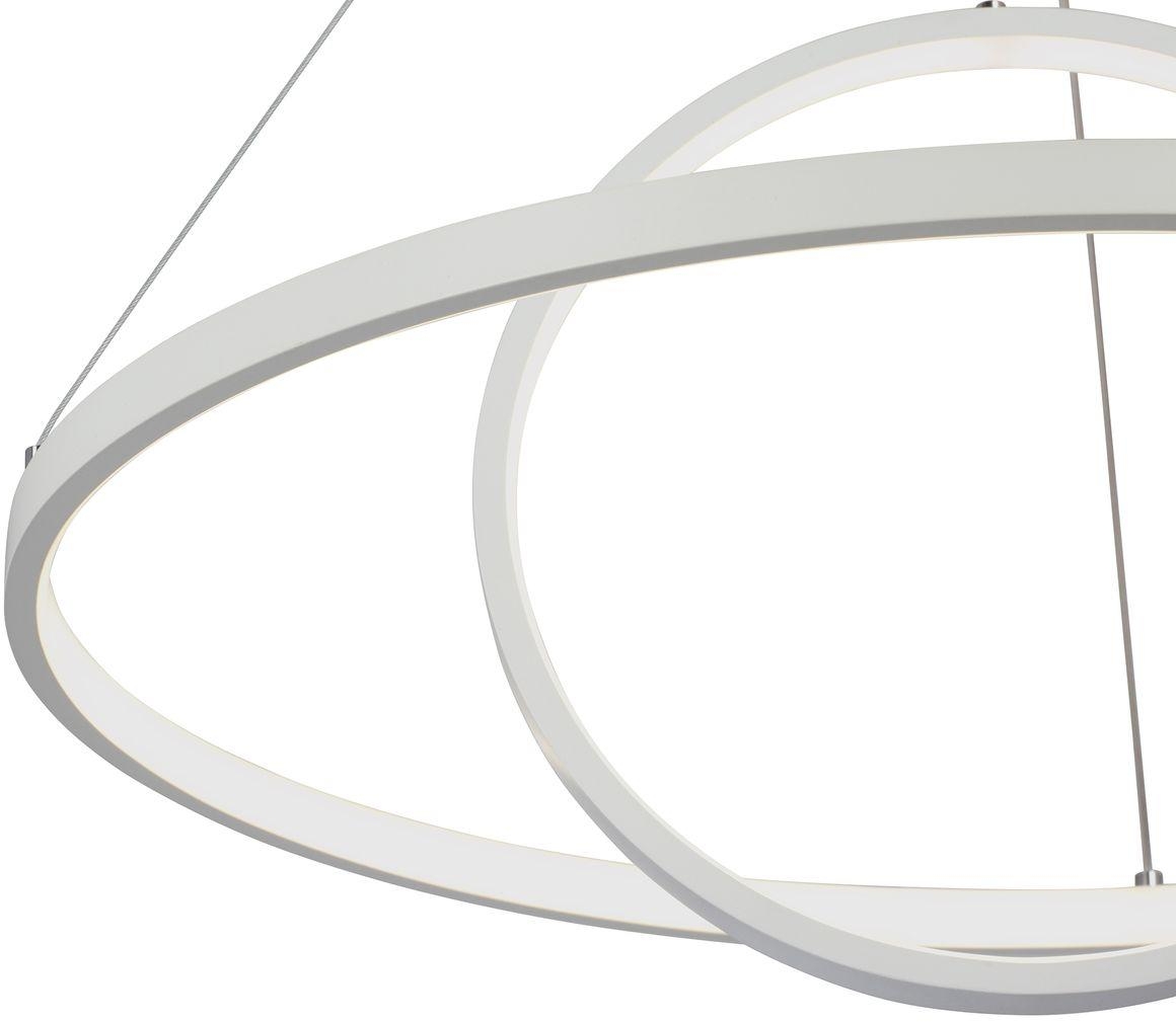 Изображение товара Подвесной светильник светодиодный Vitaluce V4676-0/2S белый металл современный стиль
