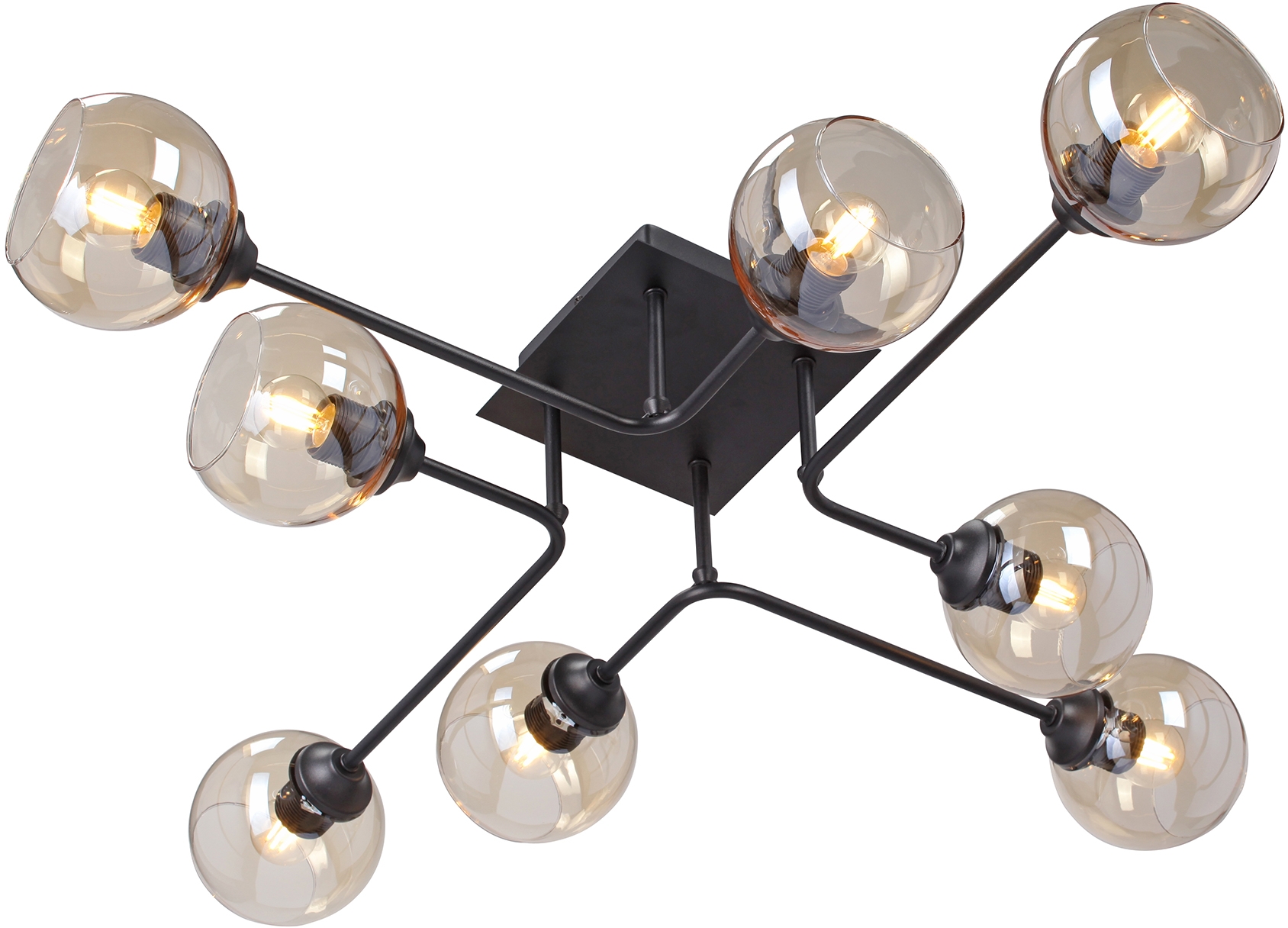 Изображение товара Потолочная люстра молекулы на штанге Vitaluce V47950-13/8PL