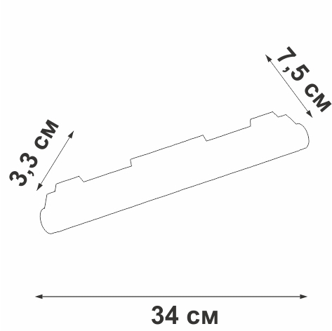 Изображение товара Трековый светильник LED поворотный магнитный Vitaluce 20Вт 48В VT0200046-01.1