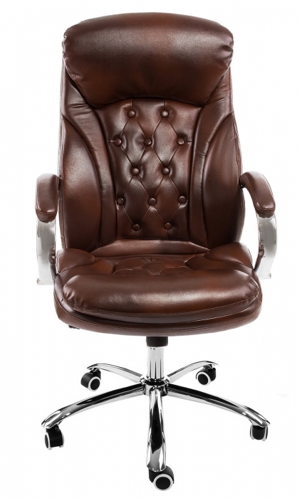 Изображение товара Компьютерное кресло Rich коричневое с регулировкой и вращением