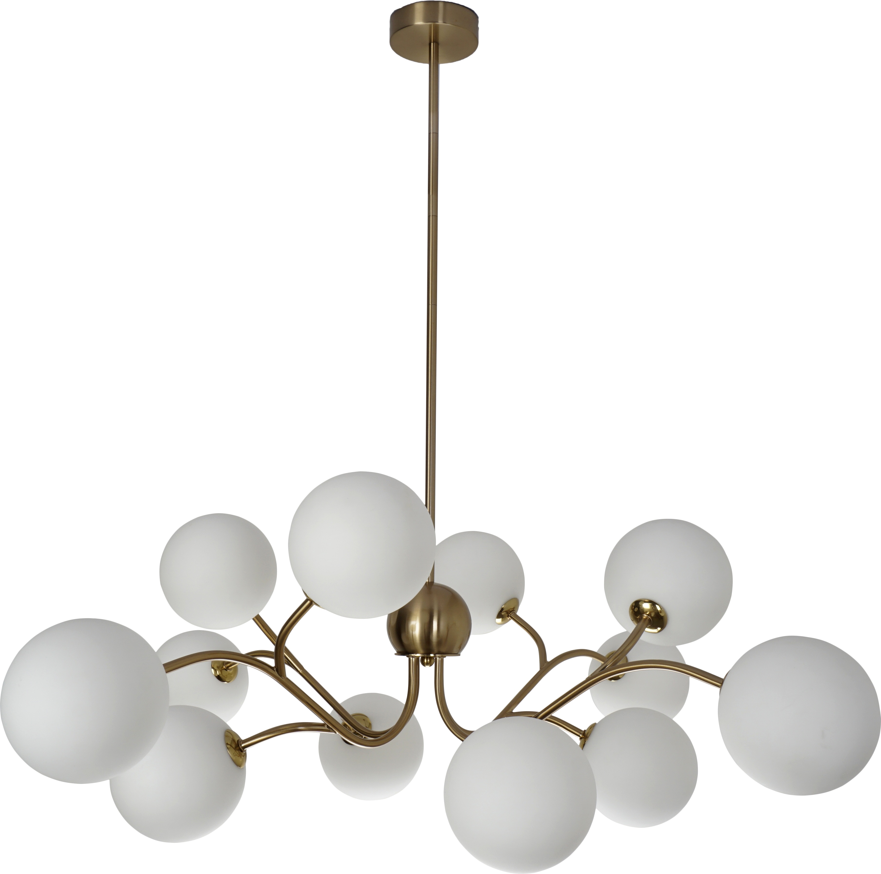 Изображение товара Потолочная люстра IP21 на штанге Zortes Blo ZRS.1777.12 шарики