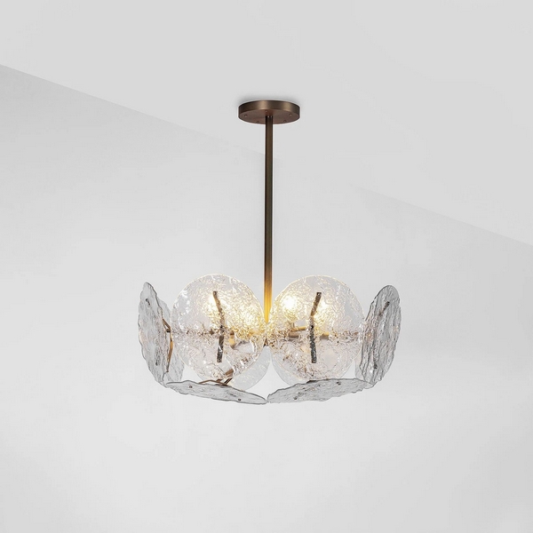 

Потолочная люстра на штанге Omega 012 2К Светомастерская, Прозрачный, Omega 012 CG502