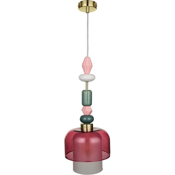 

Подвесной светильник 33 Идеи PND170.01.01GO.001T-M09DP, Розовый, PND170.01.01GO.001T-M09DP