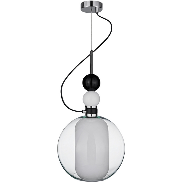 Изображение товара Подвесной светильник 33 Идеи PND182T 1 плафон модерн хром стекло