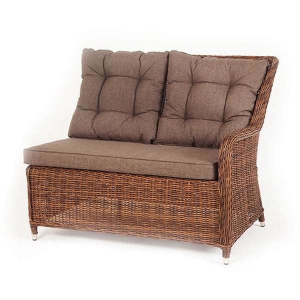 

Плетеный левый модуль дивана, цвет коричневый 4SIS Бергамо YH-C2579WZ brown, Бергамо YH-C2579WZ brown