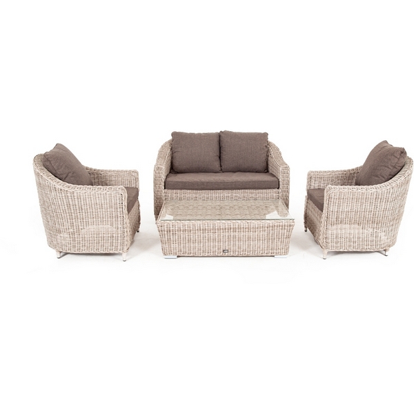

Лаунж-зона из искусственного ротанга, цвет бежевый 4SIS Кон Панна KPS2C2TJ-4-SET beige, Кон Панна KPS2C2TJ-4-SET beige