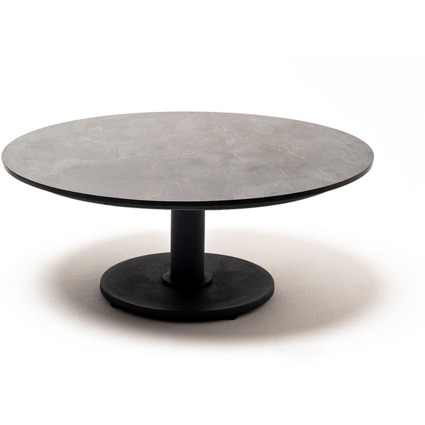 

Интерьерный стол из HPL круглый, D80, H32, цвет серый гранит 4SIS Чили RC658-D80-H32-4sis, Чили RC658-D80-H32-4sis