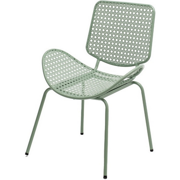 

"Гермес" стул с обработкой против ржавчины, стальной каркас, цвет мятный 4SIS арт.УТ-00007869, Зеленый, MC23385 mint