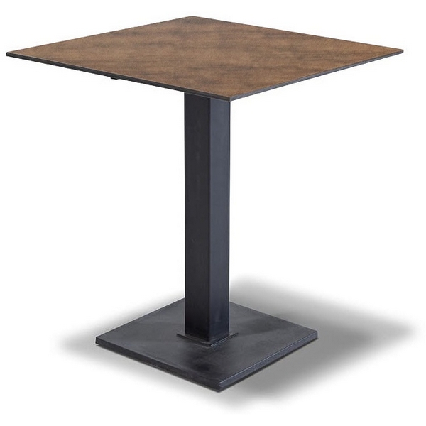 

"Каффе" интерьерный стол из HPL квадратный 64х64см, цвет "дуб" 4SIS OAK-60-60-M400, Каффе OAK-60-60-M400