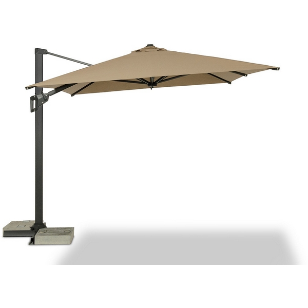 

"Римини" зонт уличный 3х3м на боковой алюминиевой опоре, тент бежевый 4SIS TA010-Super-3х3m beige, Темно-серый, Римини TA010-Super-3х3m beige