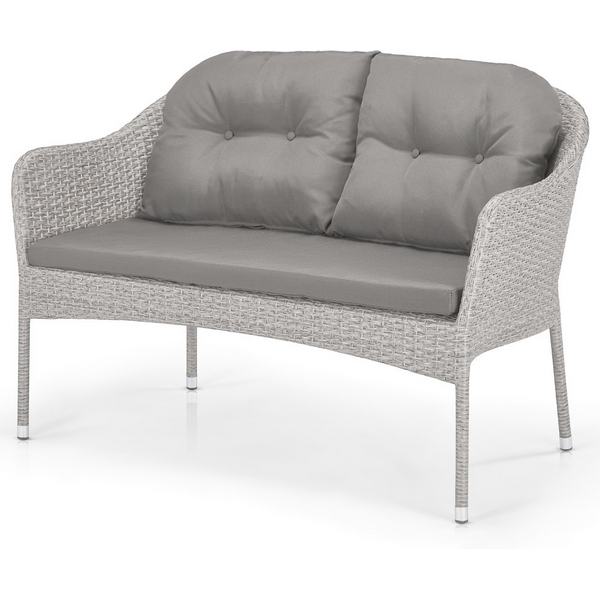 

Плетеный диван Afina S54C-W85 Latte, Серый, S54C-W85 Latte