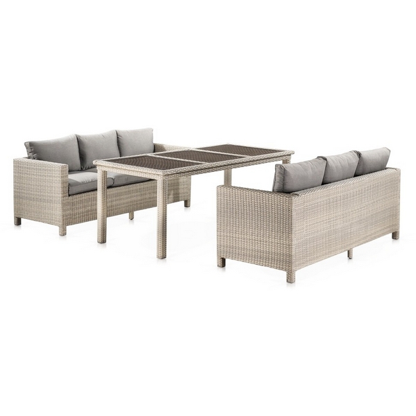 

Комплект плетеной мебели Afina T365/S65C-W85 Latte, Бежевый, T365/S65C-W85 Latte