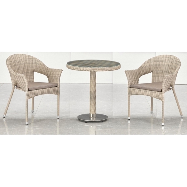 

Комплект мебели Afina T601/Y79C-W85 Latte (2+1), Латте, T601/Y79C-W85 Latte 2Pcs