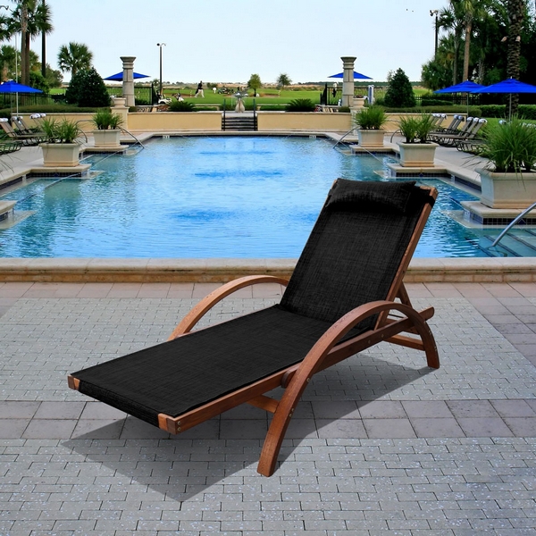 

Шезлонг-лежак Мальта AFM-512A Black Afina, Черный, AFM-512A Black