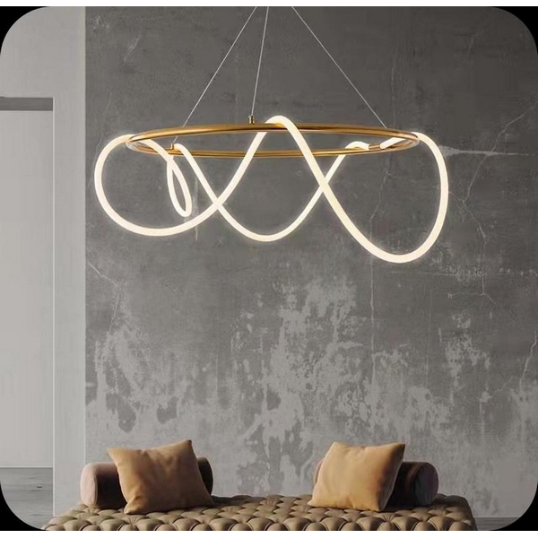 

Подвесной светильник с гибким неоном Alfa Light F0324-03, Белый, F0324-03