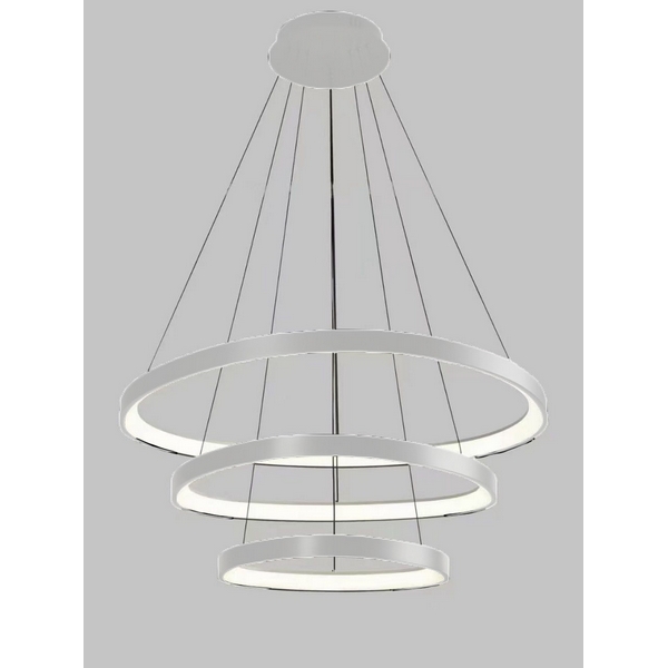 

Подвесная люстра светодиодная Alfa Light F0724-53 кольцо, Белый, F0724-53