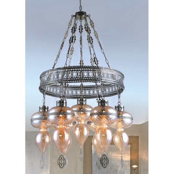 

Подвесная люстра Alfa Light F1524-09, Янтарный, F1524-09