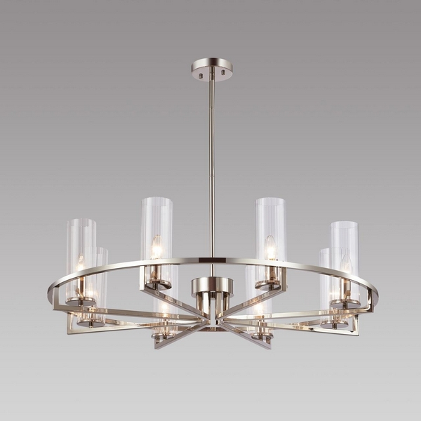 

Потолочная люстра на штанге Alfa Light F3024-21, Прозрачный, F3024-21