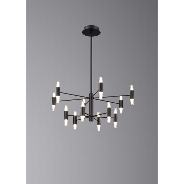 

Потолочная люстра на штанге Alfa Light F3024-56, Черный, F3024-56