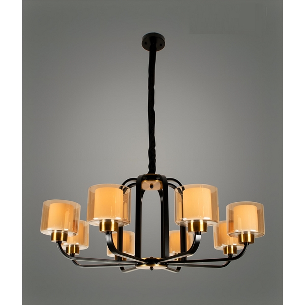

Подвесная люстра Alfa Light F4124-48, Янтарный, F4124-48
