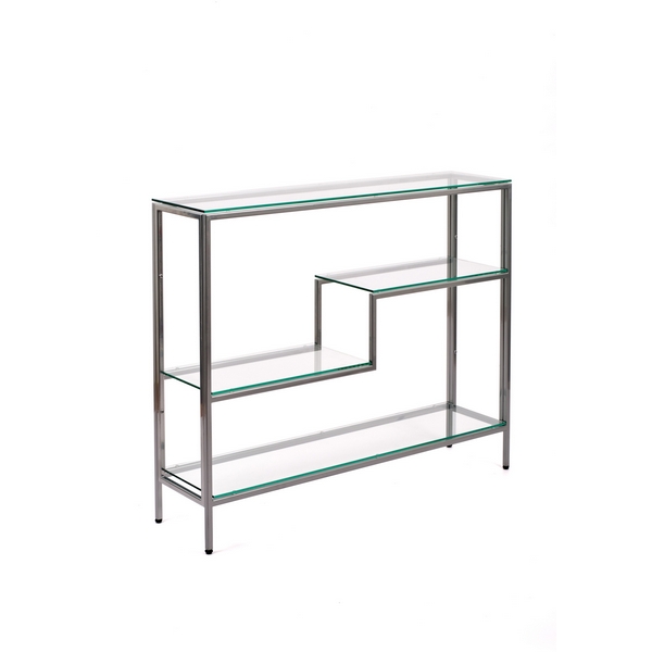 

Консольный стол AllConsoles 1012-CS clear серебряный, Серый;прозрачный, 1012-CS clear