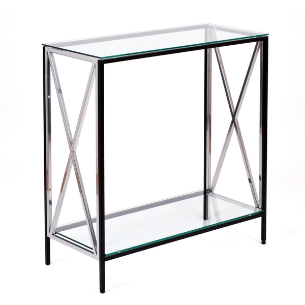 

Консольный стол AllConsoles 1033-CB_S clear черный муар, серебряный, Черный;прозрачный, 1033-CB_S clear