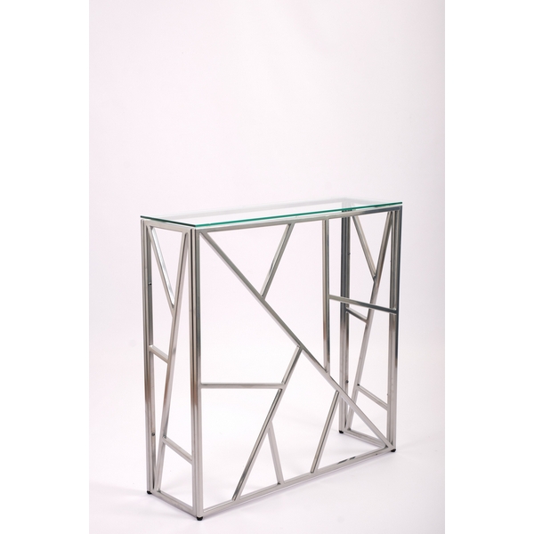 

Консольный стол AllConsoles 1054-CS clear серебряный, 1054-CS clear
