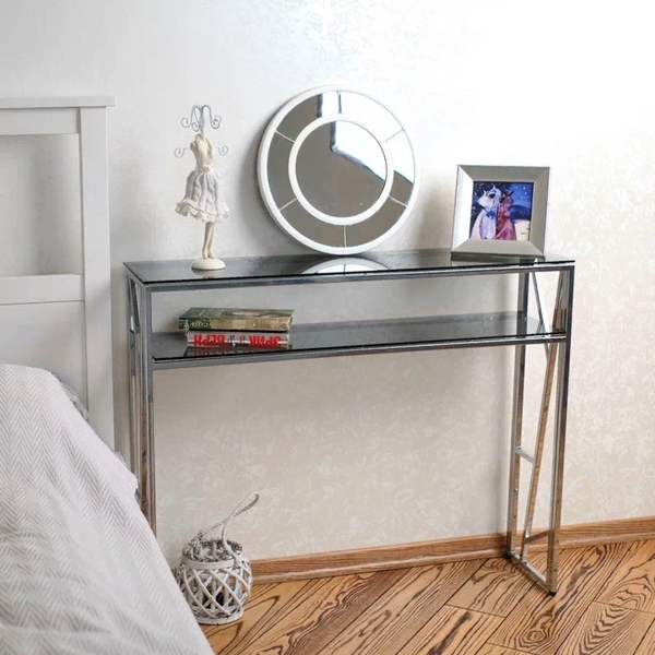 

Консольный стол AllConsoles 1092-CS grey серебряный, 1092-CS grey