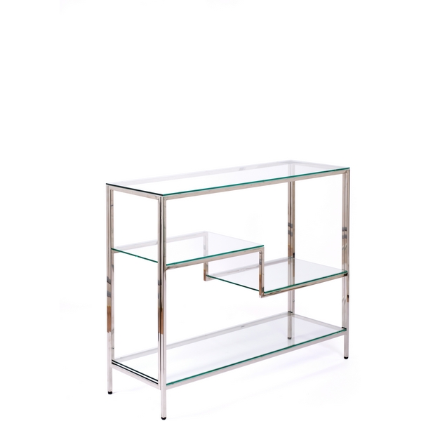 

Консольный стол AllConsoles 2011-CC clear зеркальный хром, 2011-CC clear