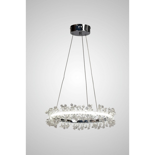 

Подвесной светильник светодиодный AM Group AM455 L400 CH кольцо, Хром, AM455 L400 CH