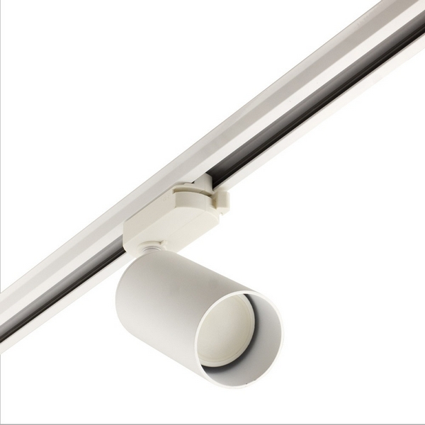Изображение товара Трековый светильник AM Group AM473 WH с цилиндрическим плафоном Изображение товара Трековый светильник AM Group AM473 WH с цилиндрическим плафоном