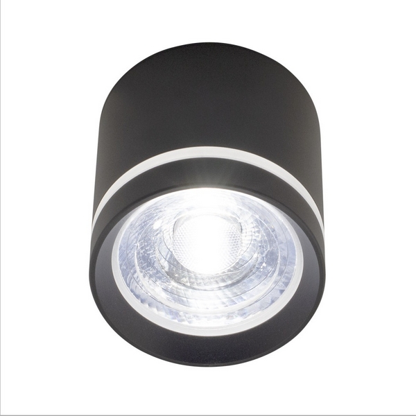 

Светильник потолочный накладной AM Group AM477 BK 10W 4000K, Черный, AM477 BK 10W 4000K