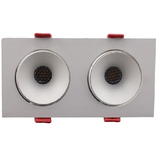 

Точечный светильник AM Group AM480-2 WH+WH 15,4W, Белый, AM480-2 WH+WH 15,4W