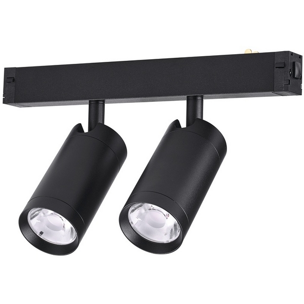 

Трековый светильник однофазный светодиодный 220V 20W AM Group SMART CYLINDER AM528 BK-220V-2X10W SMART, Черный, SMART CYLINDER AM528 BK-220V-2X10W SMART