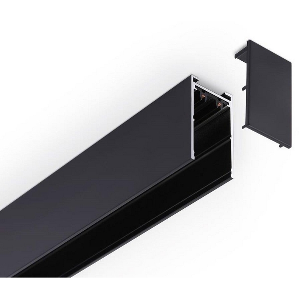 

Шинопровод накладной однофазный черный 220V 1 м AM Group AM541 1M BK SMART, AM541 1M BK SMART