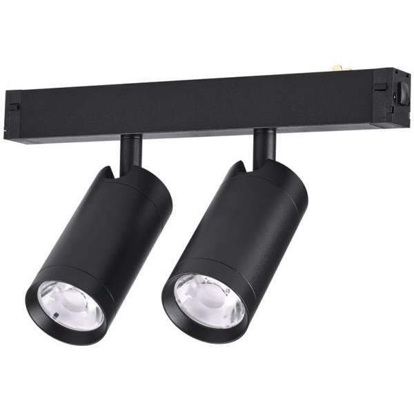 

Трековый светильник однофазный светодиодный 220V 2X10W AM Group PLAIN CYLINDER AM590 2X10W 3000K BK, Черный, PLAIN CYLINDER AM590 2X10W 3000K BK