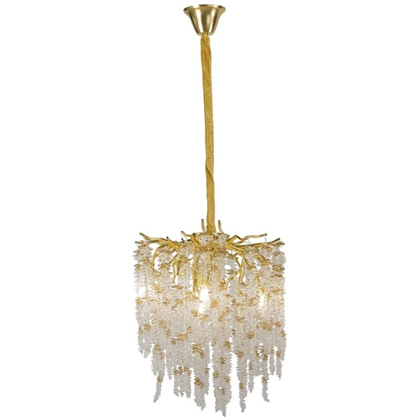 

Подвесная люстра хрустальная AM Group DIAMAND D400 Gold, Золото, DIAMAND D400 Gold