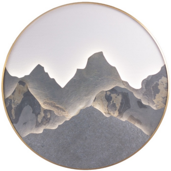 

Настенный светильник светодиодный AM Group ROCKS ROCKS GD80, Золото, ROCKS ROCKS GD80