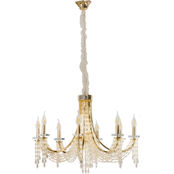 

Подвесная люстра AM Group VIORE SP8 FGD, Золото, VIORE SP8 FGD