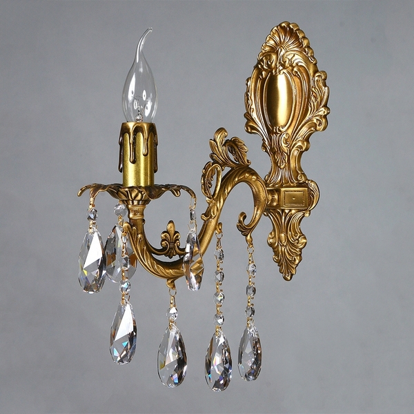 

Бра хрусталь Ambiente Granada 2118/1 AB Leaf crystal, Белый, Granada 2118/1 AB Leaf crystal