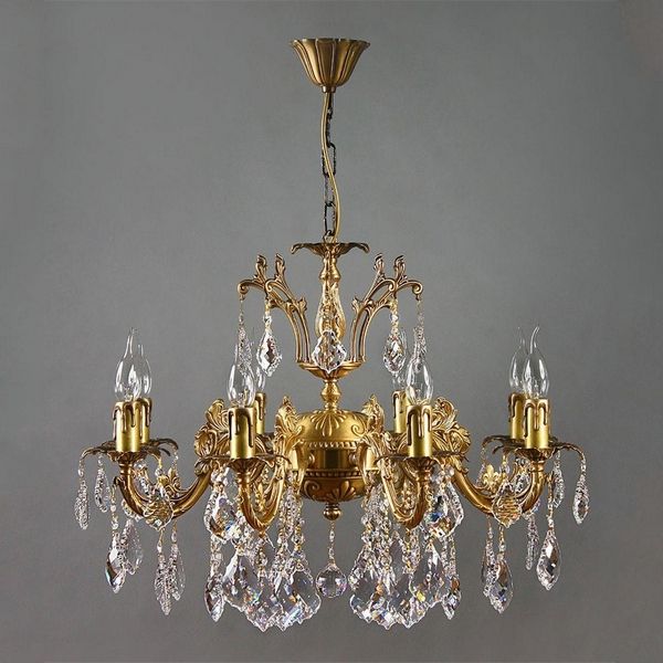 

Подвесная люстра 2118/8 AB Ambiente Granada New Leaf, Бронза, Granada 2118/8 AB New Leaf