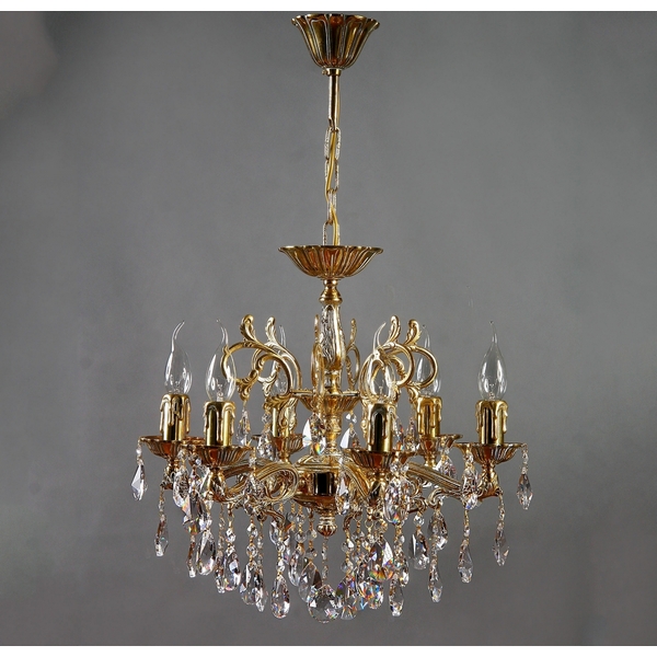 

Подвесная люстра Ambiente Leon 2128/6 WP New Leaf, Патина, Leon 2128/6 WP New Leaf