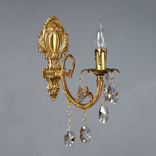 

Бра хрусталь Ambiente Alicante 8888/1 AB Honey Leaf, Бронза, Alicante 8888/1 AB Honey Leaf