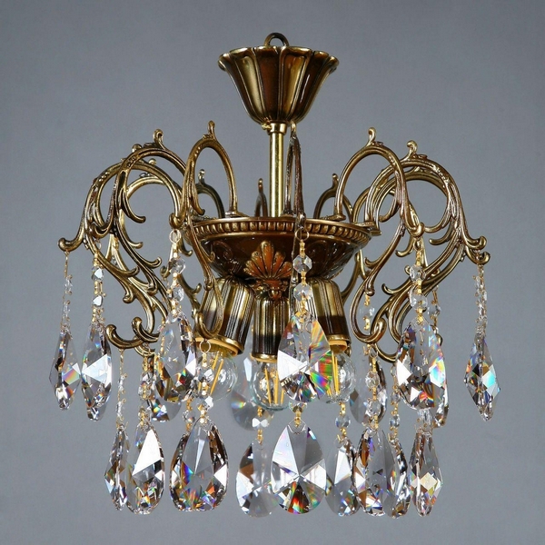 

Потолочный светильник Ambiente Alicante 8888/3 PL PB Honey Leaf, Бронза, Alicante 8888/3 PL PB Honey Leaf