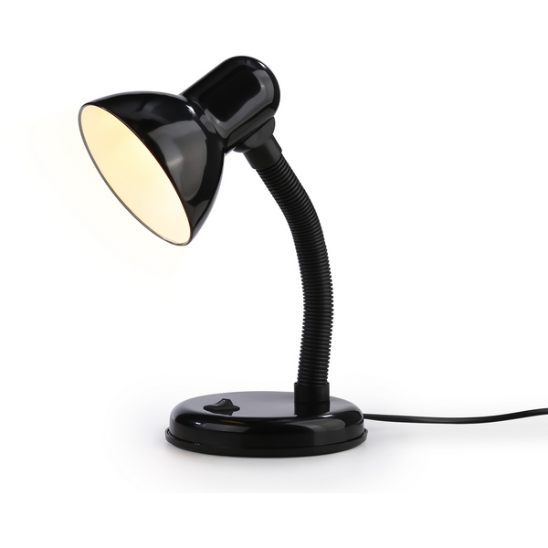 

Офисная настольная лампа с выключателем Ambrella DESK DE7704, Черный, Desk DE7704