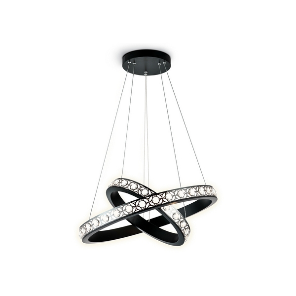 

Подвесной светильник светодиодный с пультом регулировкой цветовой температуры и яркости ночной режим Ambrella FA FA171, FA FA171